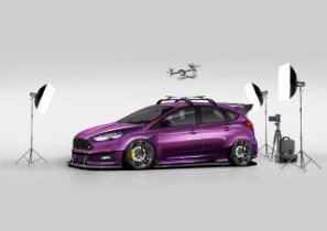 2017 Ford Focus ST created by Blood Type Racing Inc.